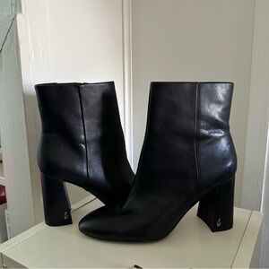 Sam Edelman Heeled Boots 9.5 Black